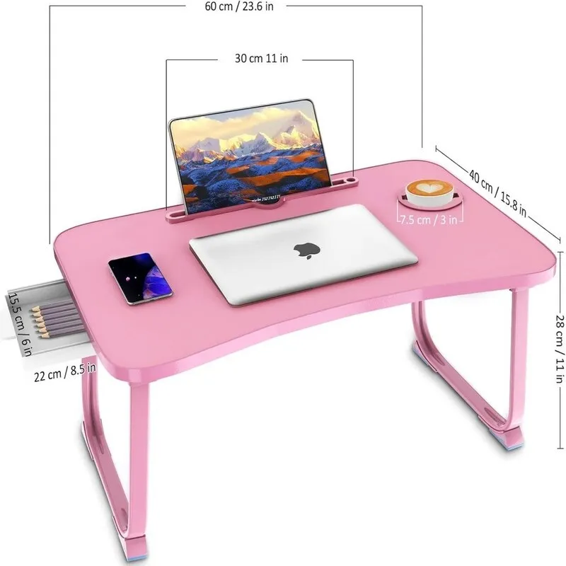 Portable Foldable Laptop Bed Table