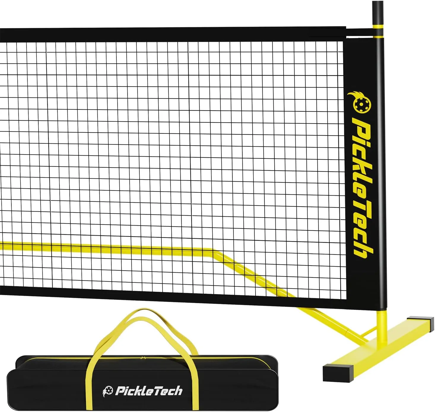 Portable Pickleball Net - 22 FT USAPA Regulation Size, Applies to Indoor & Outdoor & Driveway, Pickle Ball Net System with Carrying Bag