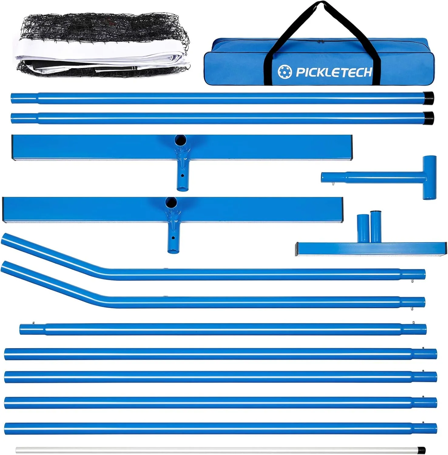 Portable Pickleball Net - 22 FT USAPA Regulation Size, Applies to Indoor & Outdoor & Driveway, Pickle Ball Net System with Carrying Bag