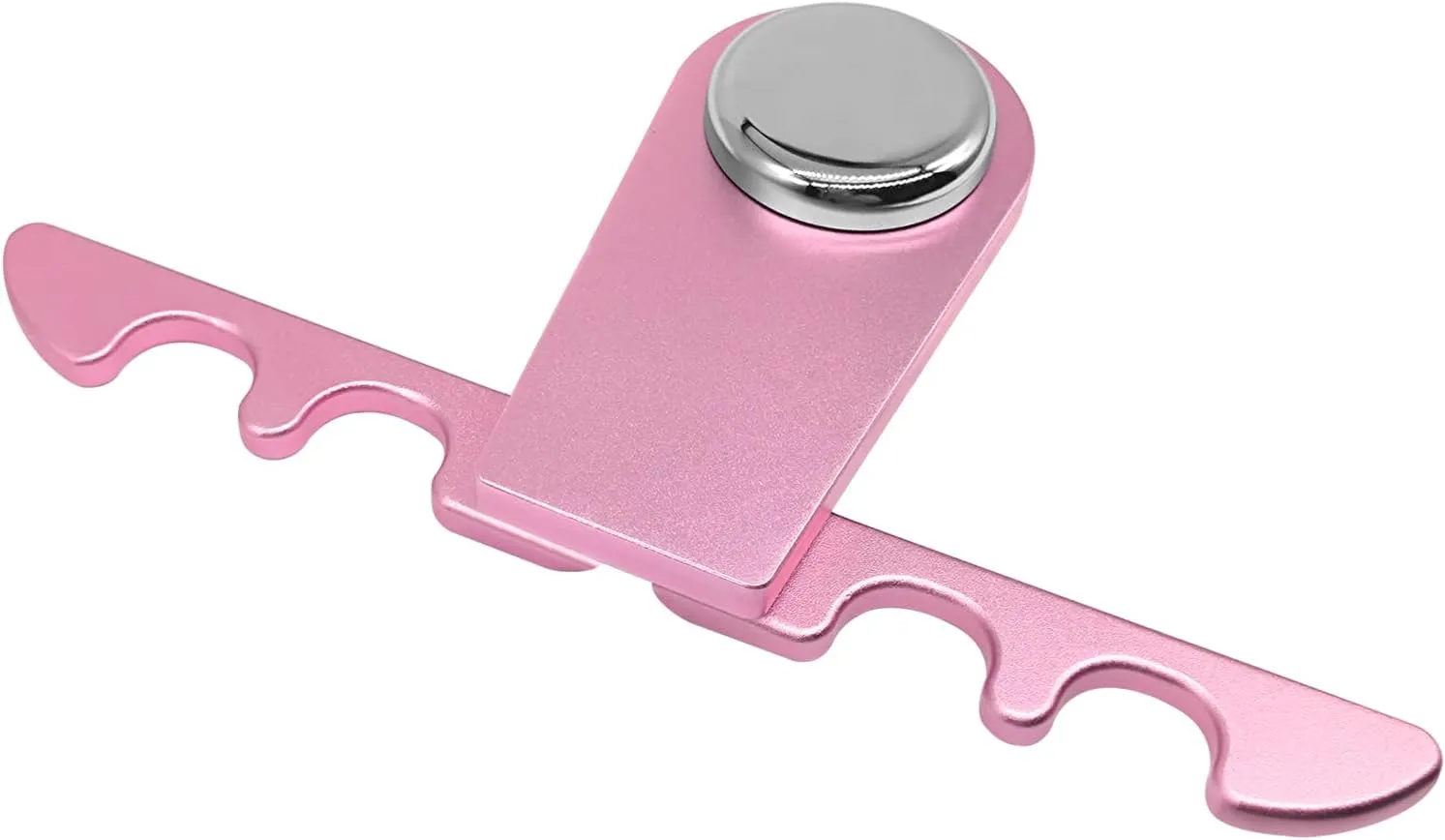 Portable Pool Stick Holder - Weighted 4-Cue Claw Holder for Billiard Table, Pink