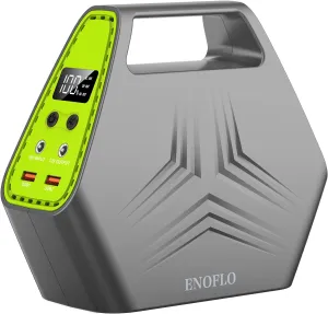 Portable Power Station 97Wh Solar Generator 26400mAh Power Bank with AC Outlet 110V Battery Charger for Home Use Outlet Battery Pack for Camping Emergency