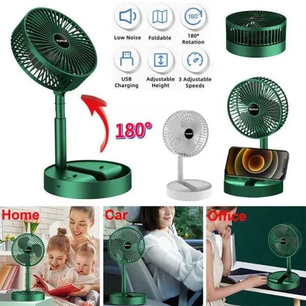 Portable Telescopic Folding Fan