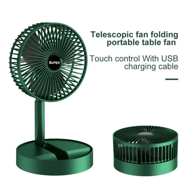 Portable Telescopic Folding Fan
