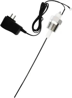 Powered Anode Rod for 10-120 Gallon 30-80 Gallon Water Heater Tank, Electrical Anode Rod, Water Heater Parts Replacement Anode Rod Eliminates Rotten Egg Smell (Model B)