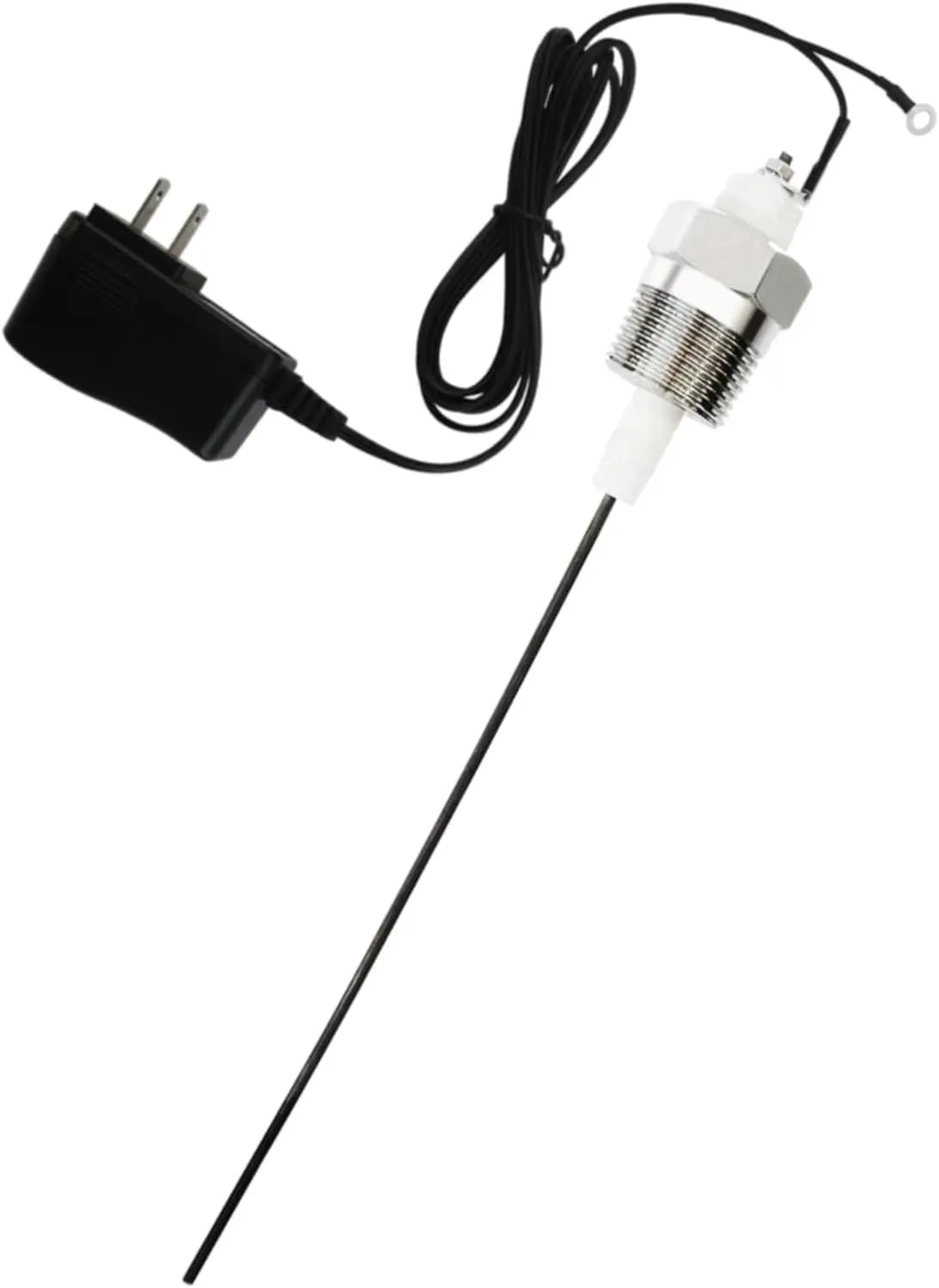Powered Anode Rod for 10-120 Gallon 30-80 Gallon Water Heater Tank, Electrical Anode Rod, Water Heater Parts Replacement Anode Rod Eliminates Rotten Egg Smell (Model B)