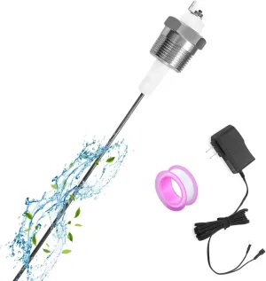 Powered Anode Rod for Hot Water Heater 30-80 Gallon Water Tank, Eliminates Rotten Egg Odor, Titanium Electric Anode Rod Replacement Universal 10" Length (for 10-39 Gallon) (for 30-80 Gallon)