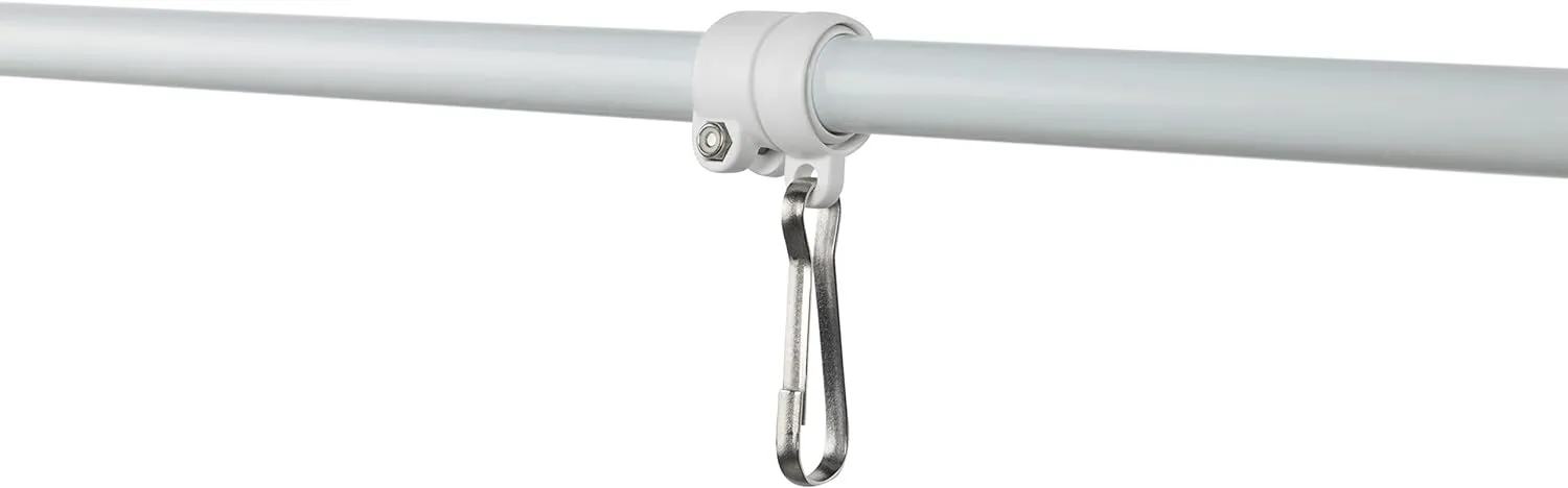 Premium 36" Boat Rod Holder Flagpole with Rotating Flag Mounts, Durable Easy to Store Rod Holder Boat Flag Pole. 3 Foot Boat Flag Pole Rod Holder.