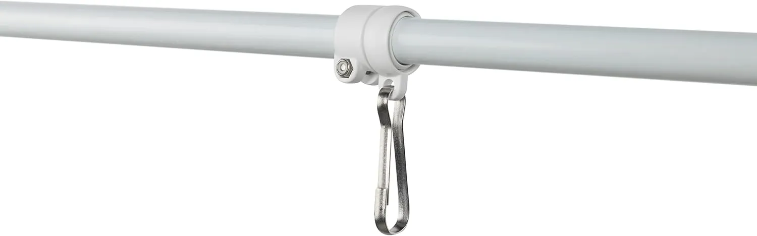 Premium 72" Boat Rod Holder Flagpole With Rotating Flag Mounts, Durable Easy To Store Rod Holder Boat Flag Pole. 6 foot boat flag pole for rod holder with Dive Flag