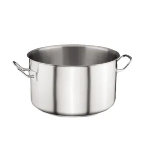 Quarter Height Stock Pot, 18/8 Stainless Steel, Premium Cookware, Gas, Induction, Ceramic