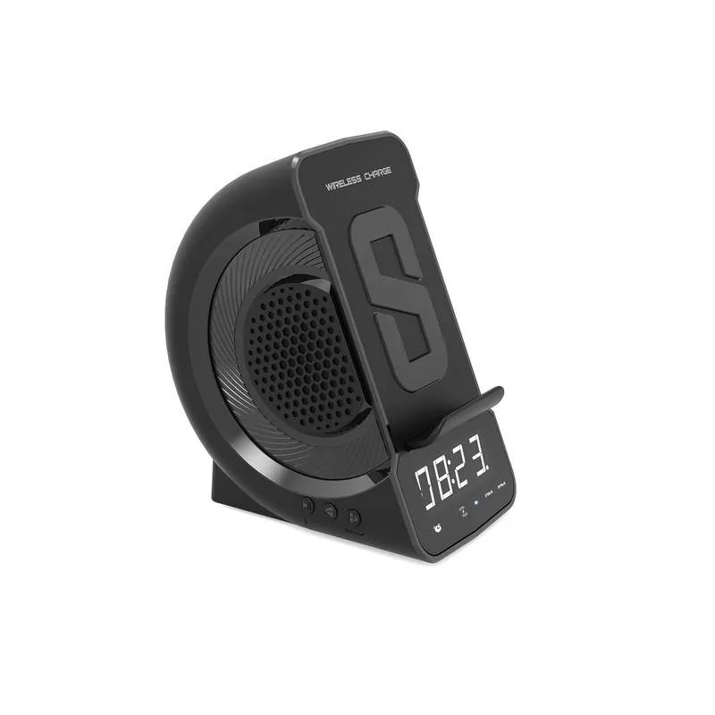 "Chubby" MagSafe 4-in-1 Wireless Charger, Speaker, and Alarm Clock