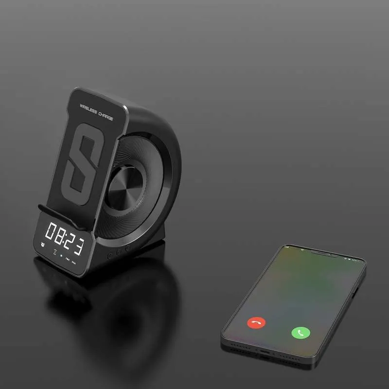 "Chubby" MagSafe 4-in-1 Wireless Charger, Speaker, and Alarm Clock