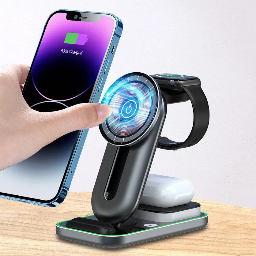 "Cyber" Multi-Functional Magnetic Wireless Charger