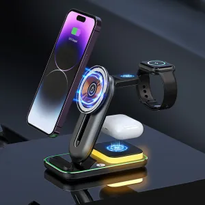 "Cyber" Multi-Functional Magnetic Wireless Charger
