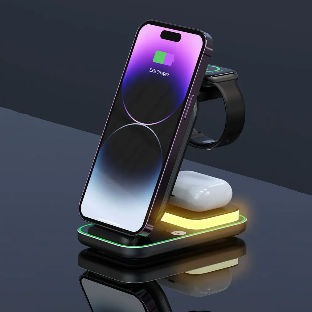 "Cyber" Multi-Functional Magnetic Wireless Charger
