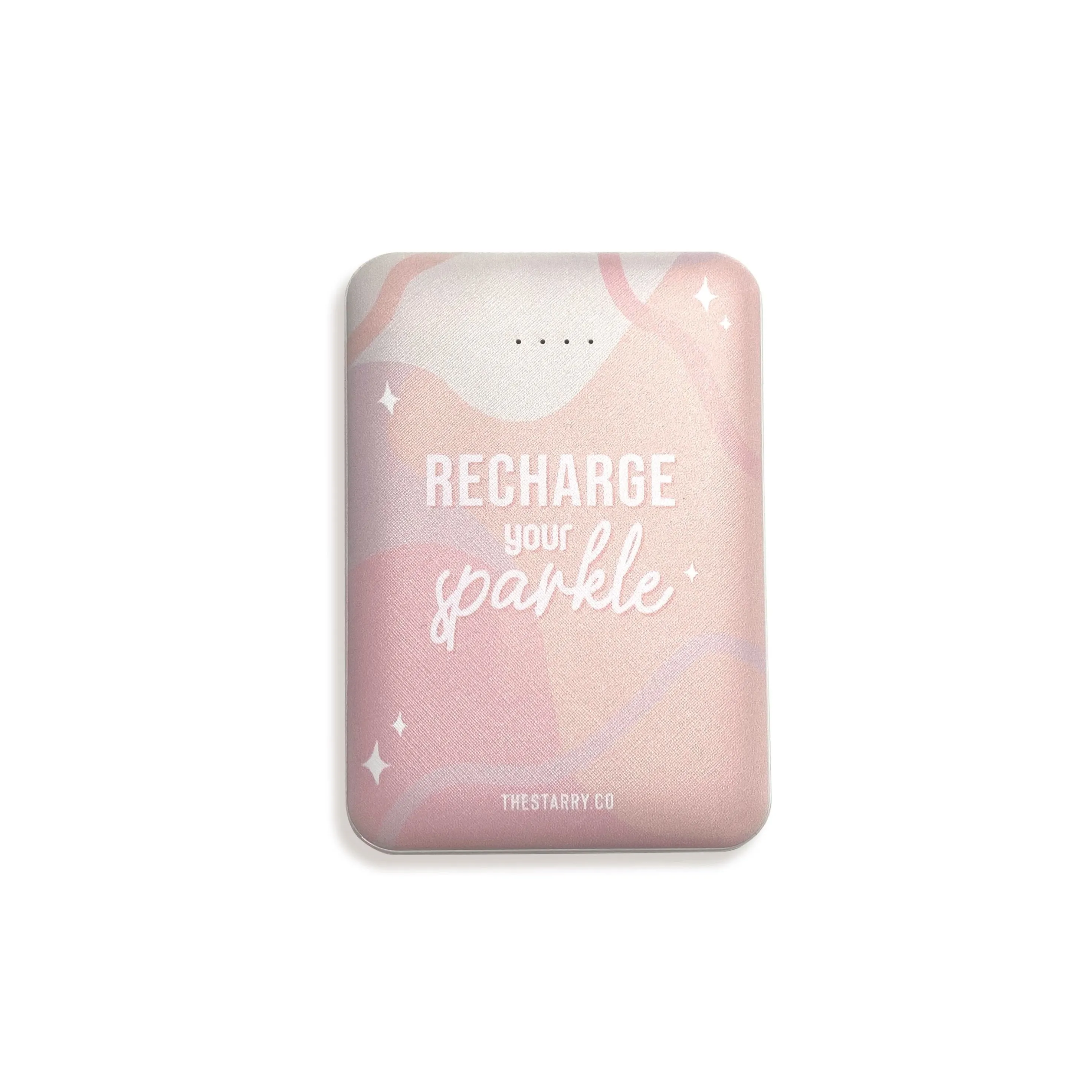 "RECHARGE YOUR SPARKLE" POWERBANK
