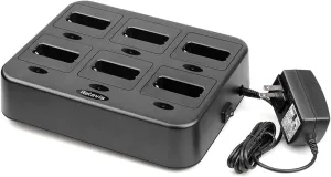 Retevis RT22 Walkie Talkie Charger, Six-Way Charger, Multi Unit Charging Station, Compatible with Retevis RT22 RT22S RB19 RB19P RB39 RB39P Walkie Talkie (1 Pack)