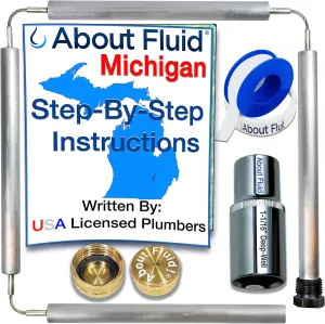 Rotten Egg Odor Sulfur Smell Fix, About Fluid Michigan, Aluminum Zinc Anode Rod Plus Removal/Installation Kit for Water Heater, Reduces Corrosion, Flexible 304 Stainless Steel Aircraft Connectors