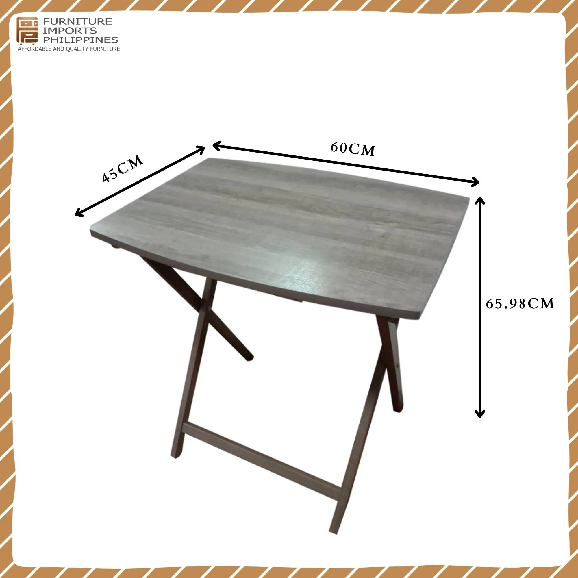Rowan Rustic Folding Table – Multipurpose Table