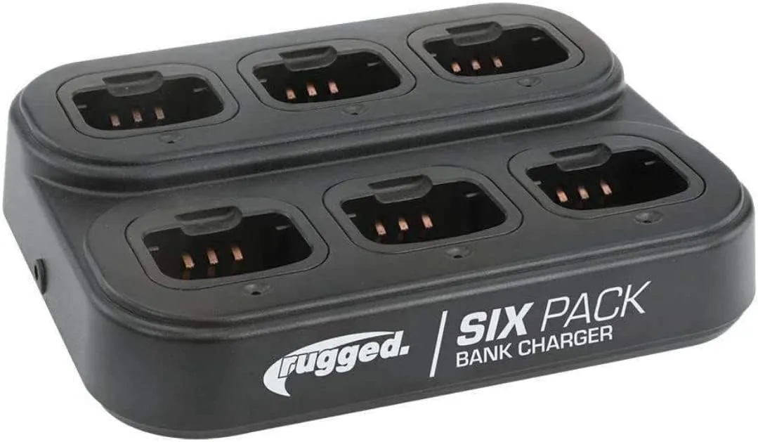 Rugged Radios 6PACK-R1 RGD Chargers