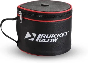 Rukket Glow Quick Charger, LED Recharging Bag for Glow-in-The-Dark Golf, Kickball, Dodgeball, Flag Football, Baseball, Softball, Badminton, Pickleball, and More