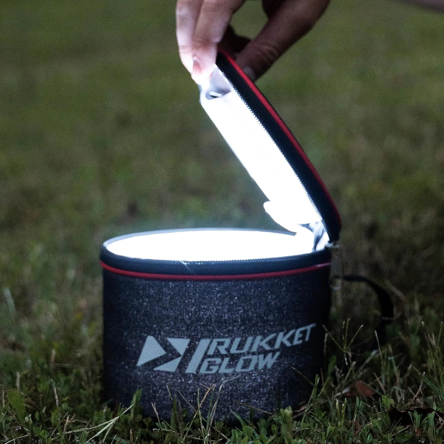Rukket Glow Quick Charger, LED Recharging Bag for Glow-in-The-Dark Golf, Kickball, Dodgeball, Flag Football, Baseball, Softball, Badminton, Pickleball, and More