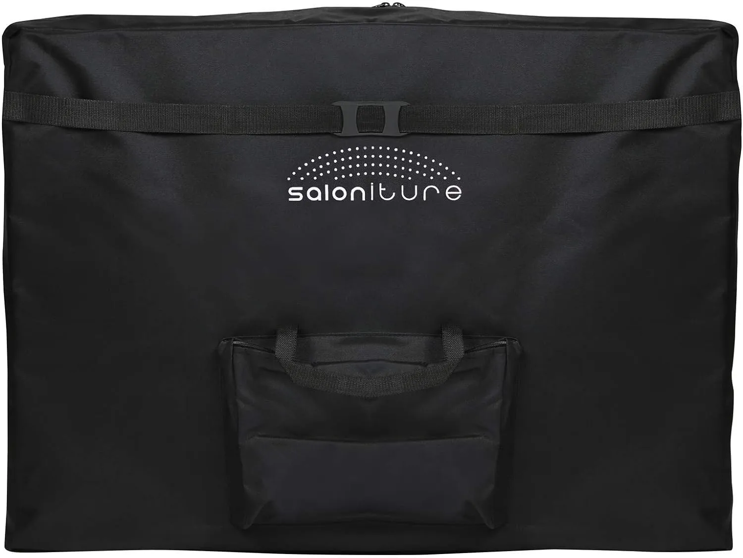 Saloniture Professional Portable Folding Massage Table with Carrying Case - Black