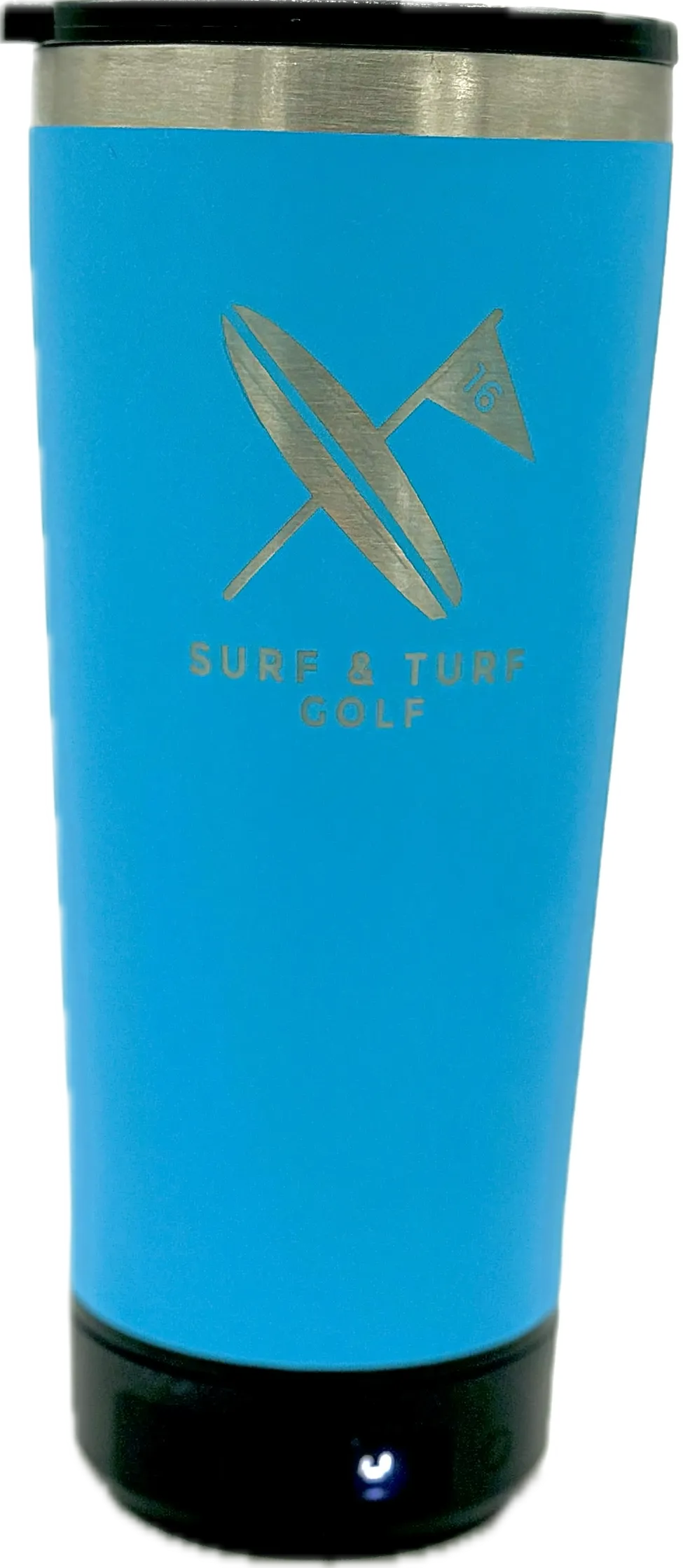 S&T Classic - VIBE 18 OZ Tumbler- W/ Bluetooth Speaker or Power Bank Charger Base Attachment