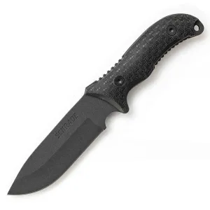 SCHF36 Frontier, TPE Handle, Drop Point Plain w-Sheath