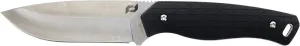 Schrade Delta Class Exertion Drop Point Fixed Blade 8.5in with 4in AUS-10 Steel Blade and Non-Slip Grip for Outdoor Survival, Camping and Hunting