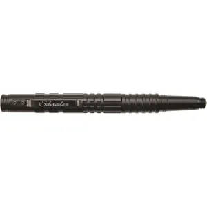Schrade Survival Tactical Pen w- Ferro Rod and Survival Whistle Black