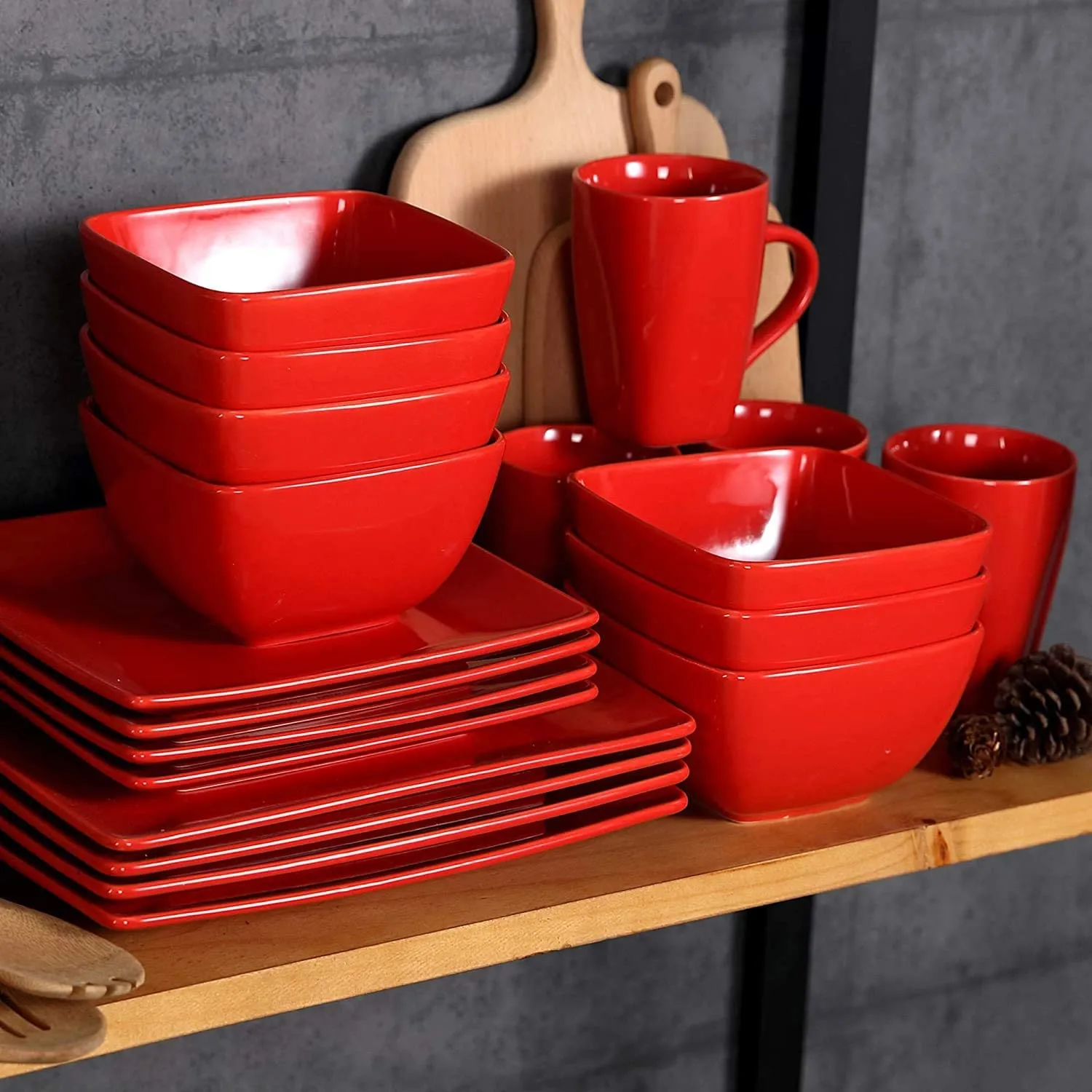 Series SOHO, Porcelain Dinnerware Sets,16 Pieces