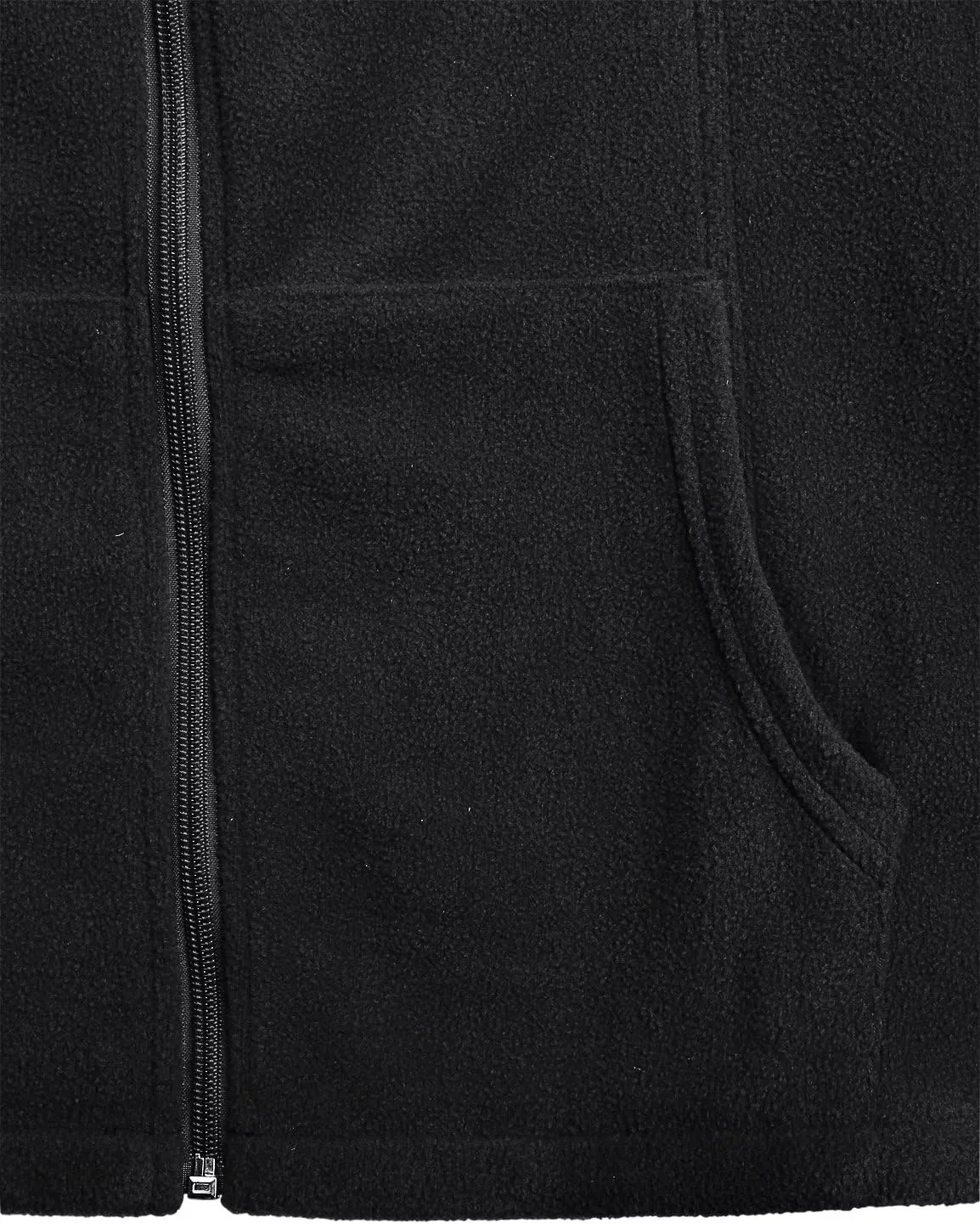 SeSe Code Women's Casual Zip Up Front Lightweight Fleece Vest with Pockets