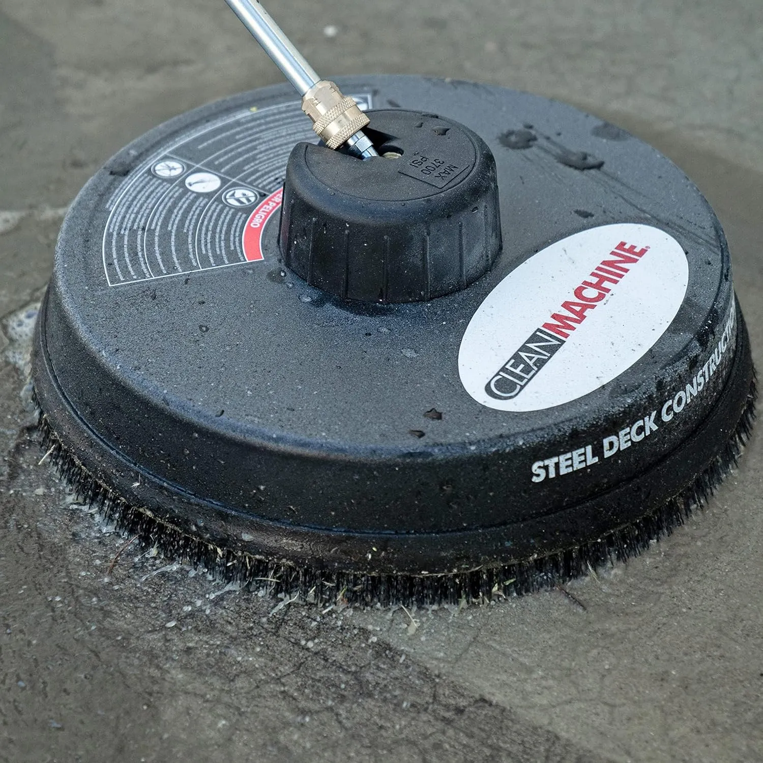 Simpson Cleaning CM61248-S Clean Machine 3400 PSI Gas Pressure Washer, 2.5 GPM, CRX Engine, Includes 15-Inch Surface Cleaner, Spray Gun and Wand, 4 QC Nozzle Tips, 5/16-in. x 25-ft. Hose, 49-State