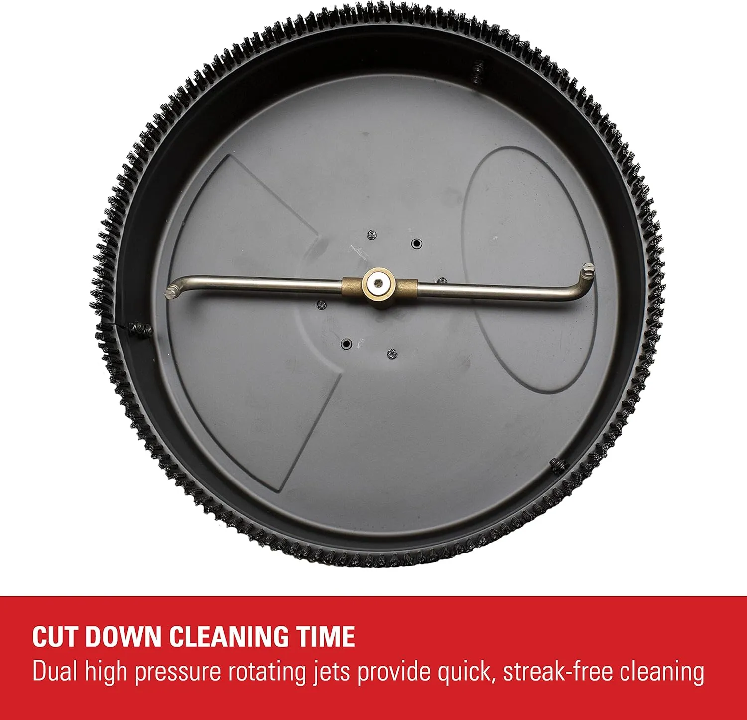 Simpson Cleaning CM61248-S Clean Machine 3400 PSI Gas Pressure Washer, 2.5 GPM, CRX Engine, Includes 15-Inch Surface Cleaner, Spray Gun and Wand, 4 QC Nozzle Tips, 5/16-in. x 25-ft. Hose, 49-State