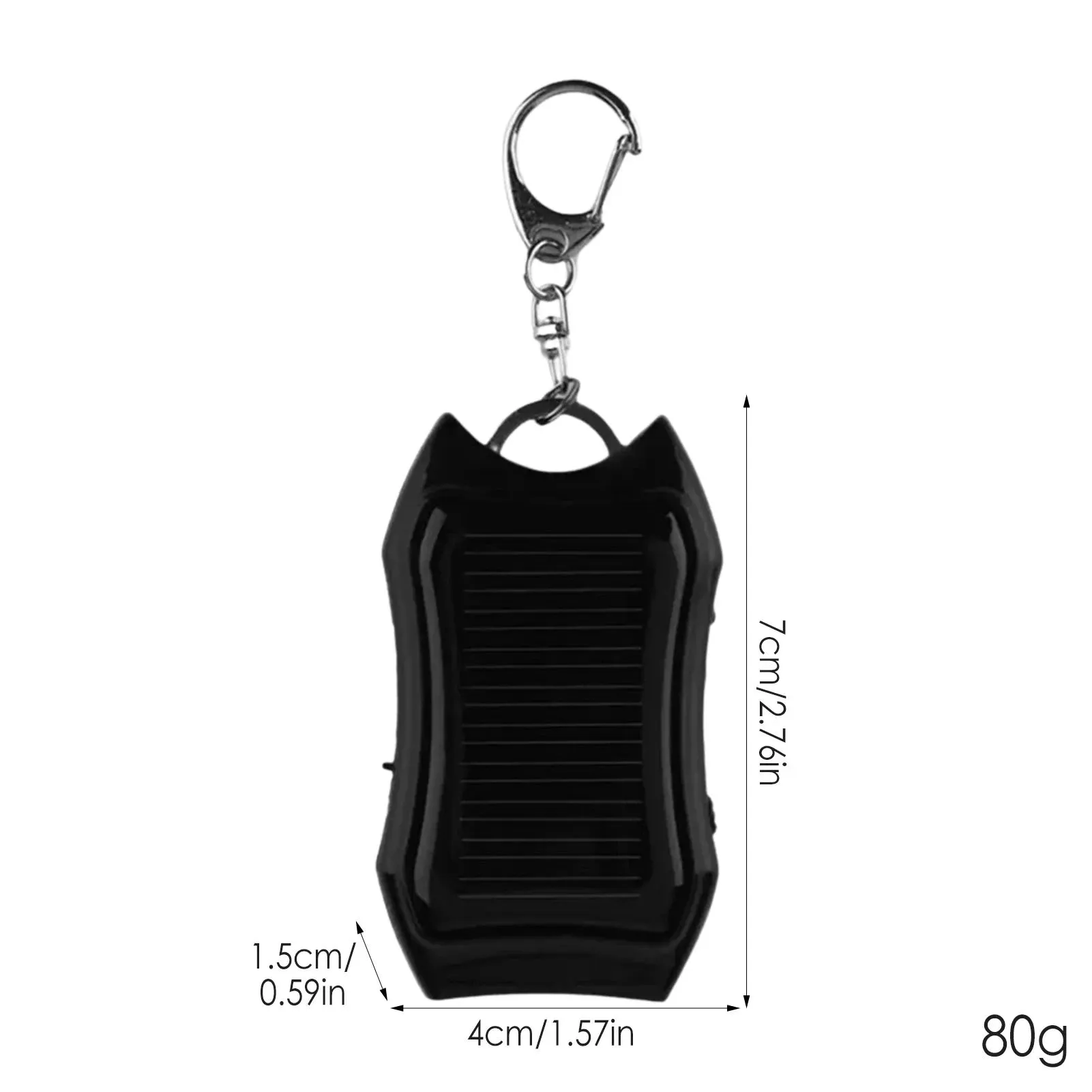 Solar Charger Keychain