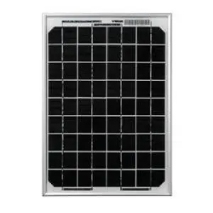 Solar Kit Go Power 73836 For 12 Volt Batteries, 10 Watts/ 0.65 Amp, Rigid Panel, 12" Width x 14" Height x 2" Thick, Automotive Trickle-Charger, With Mounting Hardware
