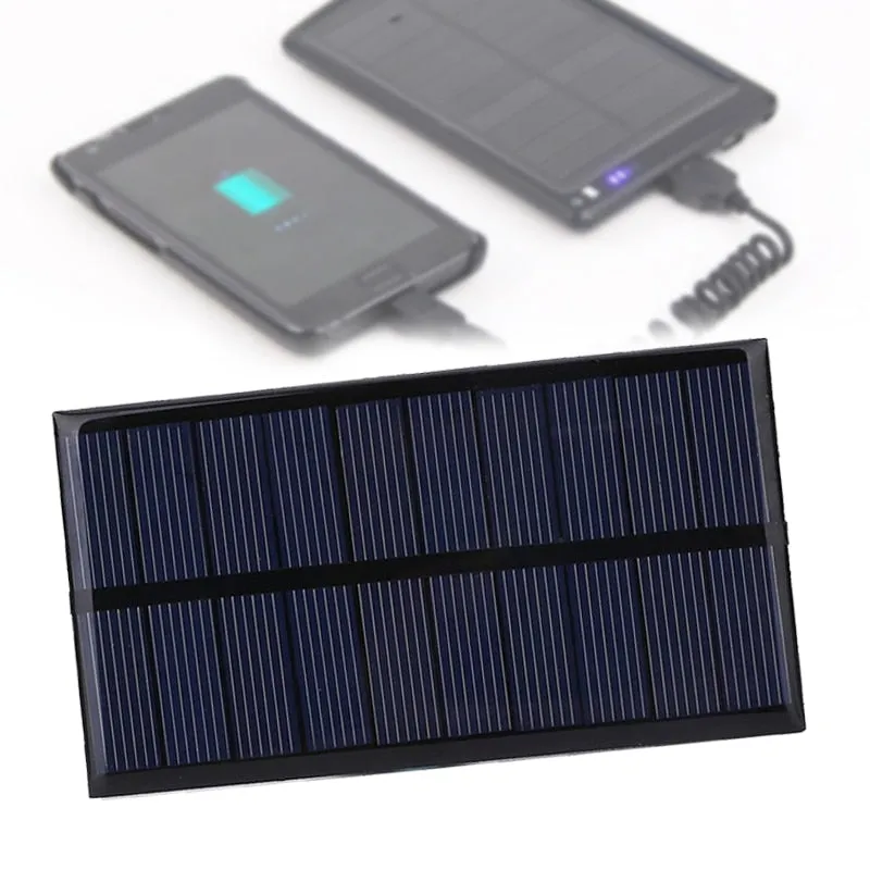 Solar Panel Charger 1W 5V 100mAh