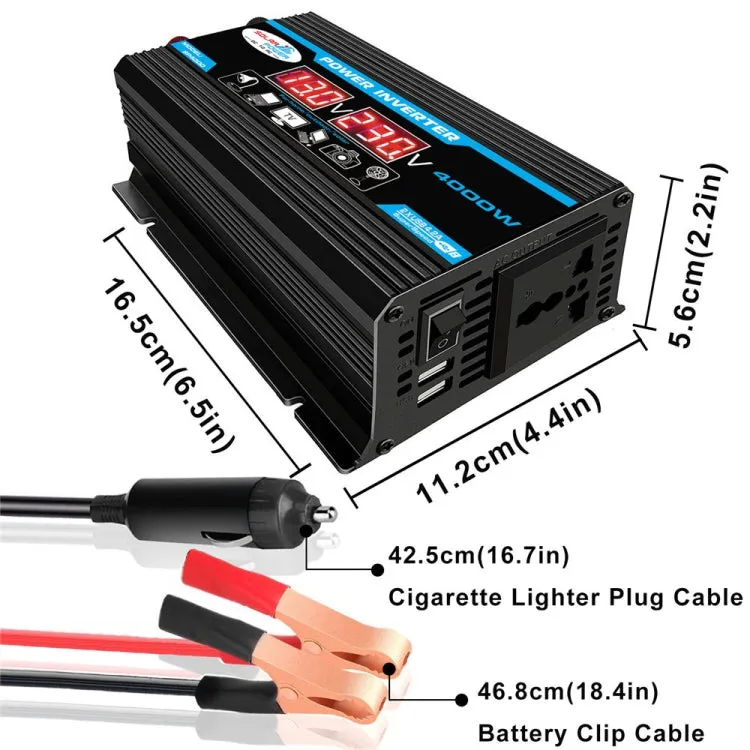 Solar Power System Inverter 30A Controller 18W 12V Solar Panel, Specification:, Black 12V To 110V, Black 12V To 220V, Yellow 12V To 110V, Yellow 12V To 220V