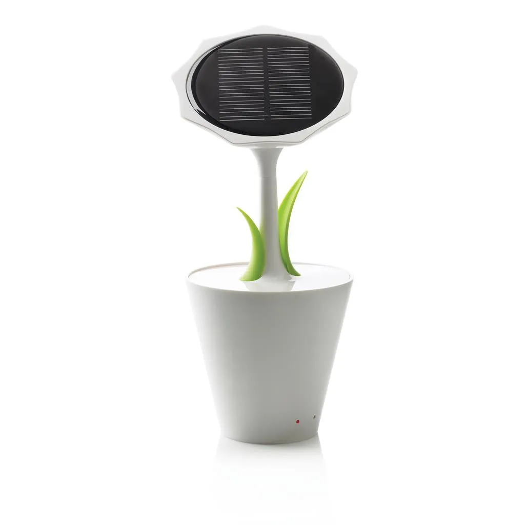 Solar Sunflower 2500mAh, White/Green