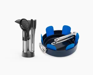 Space Frying Pan & Utensil Set