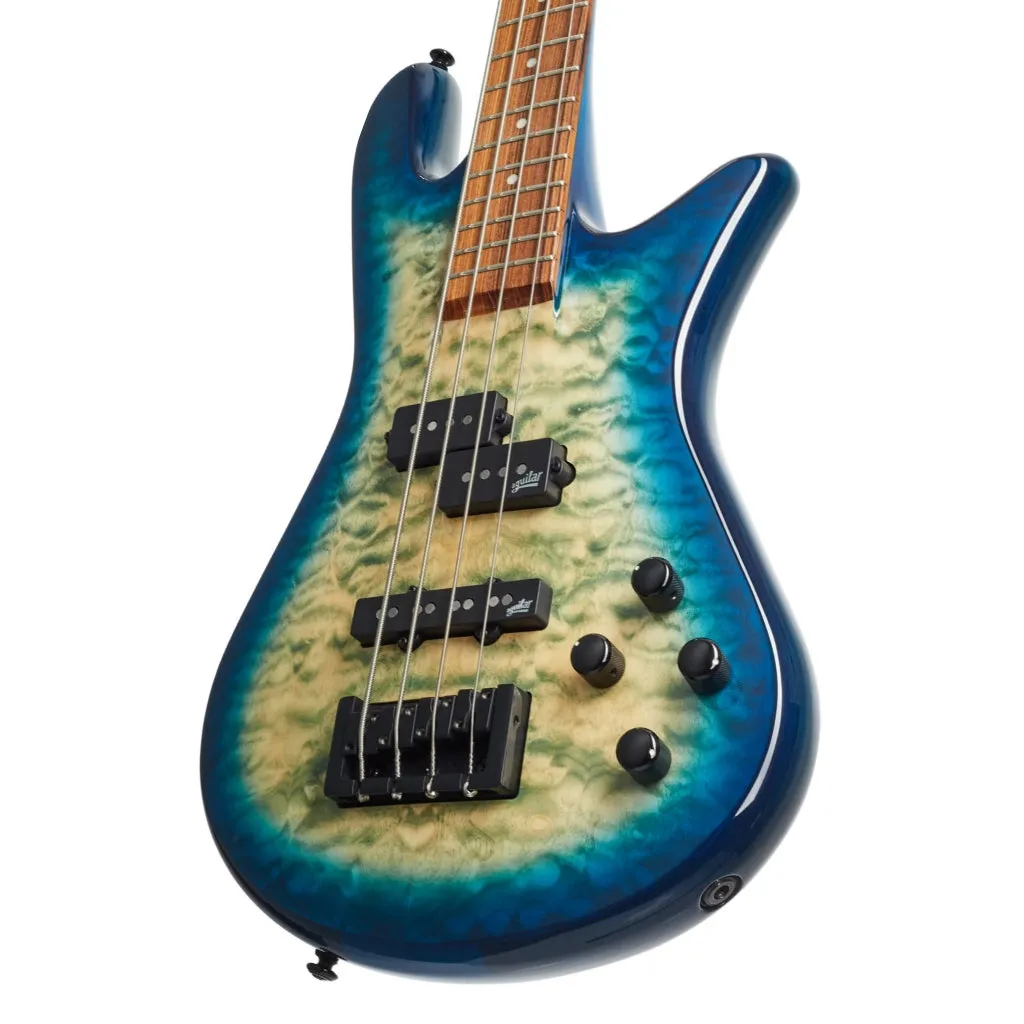 Spector Legend 4 Bass Guitar - Faded Blue Gloss
