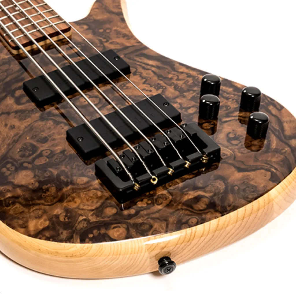 Spector Legend 5 Classic Bass Guitar - Walnut Burl