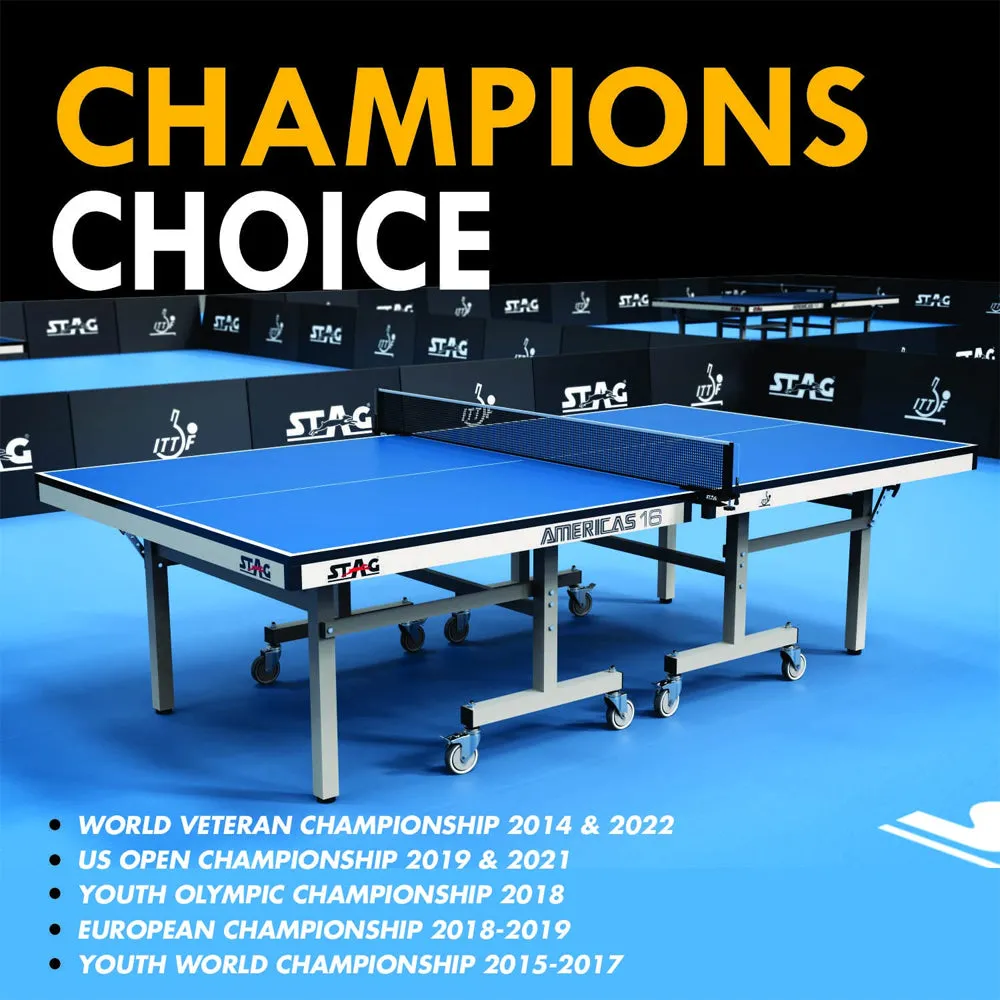 STAG Americas Strong and Sturdy Table Tennis Table