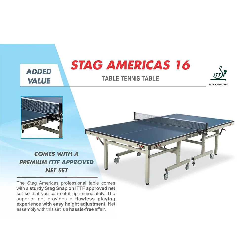 STAG Americas Strong and Sturdy Table Tennis Table