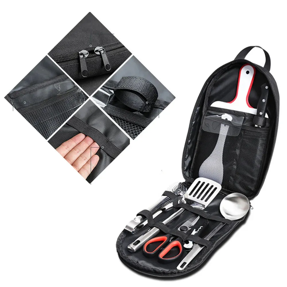 Stainless Steel Camping Cookware Set