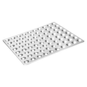 Stainless Steel Mini Idli Tray, 80 Mini Idli's, 1.5" Diameter, 20" x 16.5", SS 304