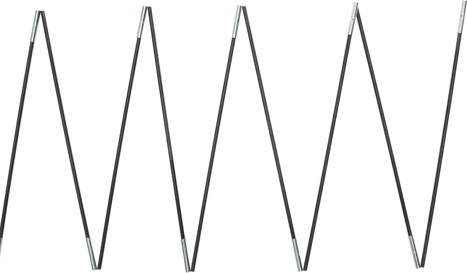 Stansport Pole Set for #728 - Replacement Fiberglass Camping Tent Poles