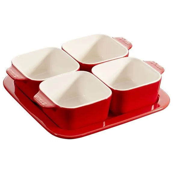 Staub Ceramic Tappas Set 8cm Cherry STC40511-119-0