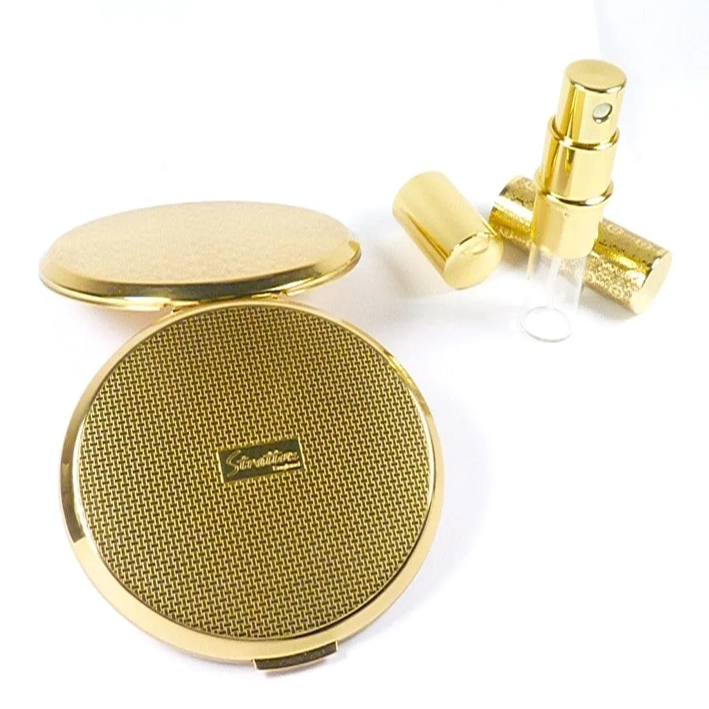 Stratton Atomiser Compact Mirror Set Unused In Original Case 1990s