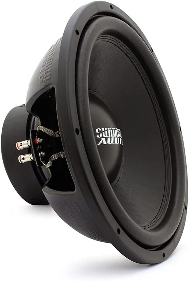 Sundown Audio E-15 v4 D4 15 500W RMS Dual 4-Ohm Subwoofer ,(E-15v4D4)